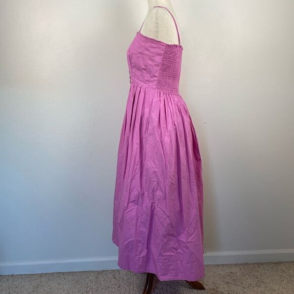 NWOT Free People Pink Midi Dress Size M - Picture 4 of 10